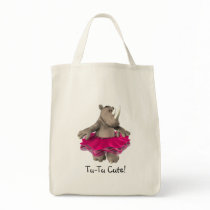 Tu-Tu Cute Tote Bag by mariannegilliand Tu-Tu Cute Tote Bag