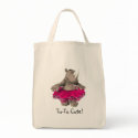 Tu-Tu Cute Tote Bag by mariannegilliand Tu-Tu Cute Tote Bag