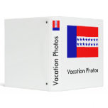 Tuamotu Islands Flag 3 Ring Binder
