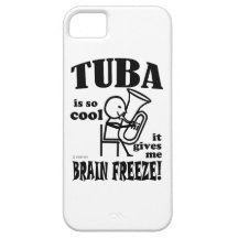 Tuba, Brain Freeze iPhone 5 Case