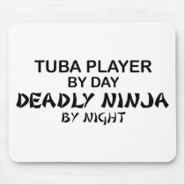 Tuba Deadly Ninja by Night Mouse Mats
