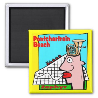 Tuba Head Remembers Pontchartrain Beach magnet