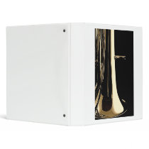 Tuba Notebook 3 Ring Binder for Band Musician