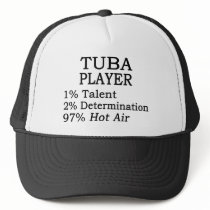 Tuba Player Hot Air Hat