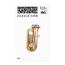 Tuba Postage Stamp