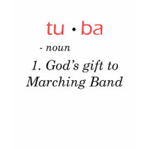 Tuba t-shirts by marchingbandstuff Tuba t-shirts