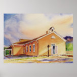 Tubac School, 1885   Canvas Print