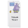 tubby time unhappy rhino cartoon full color rack card