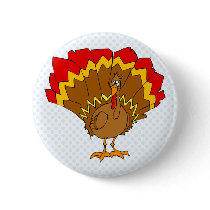 Tubby Turkey buttons