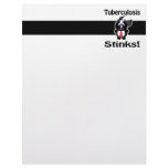 Tuberculosis Stinks Skunk Awareness Design Letterhead Design