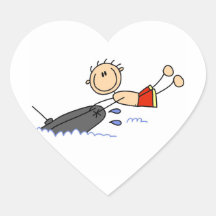Tubing Stick Figure Sticker