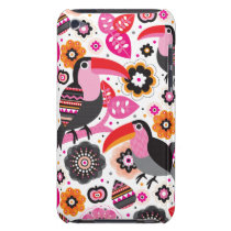 Tucan exotic bird illustration pattern casemate cases