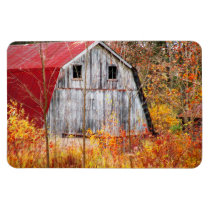 tucked Away Rectangular Magnet