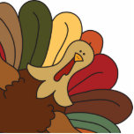 Tucker Turkey Photo Sculpture Magnet