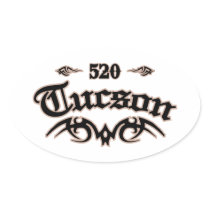 Tucson 520 oval stickers