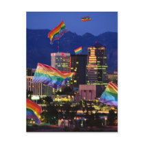 Tucson, AZ Flying Pride postcards