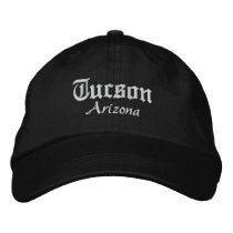 tucson bold embroidered baseball caps