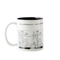 TuDiabetes.com Mug |Grey Line| by tudiabetes TuDiabetes.com Mug |Grey Line|