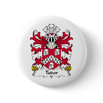 Tudor Family Crest buttons by coatsofarms Tudor Family Crest buttons