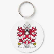 Tudor Family Crest keychains by coatsofarms Tudor Family Crest keychains