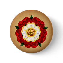 Tudor Rose buttons by opheliasart Tudor Rose buttons