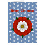 Tudor Rose Christmas Card