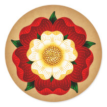 Tudor Rose stickers by opheliasart Tudor Rose stickers