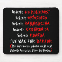 Tue was für Darfur mousepads