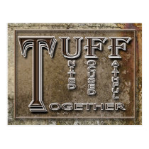 Tuff Christian Unity Postcard