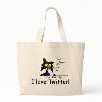 Tuff Kitty loves Twitter bags