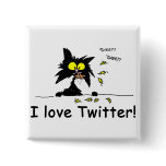 Tuff Kitty loves Twitter buttons