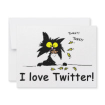 Tuff Kitty loves Twitter invitations