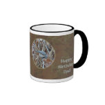 Tufted Titmouse Songbird Dad Birthday Coffee Mug