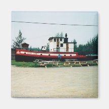 Tug Boat Fridge Magnet