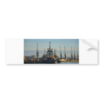 Tug Boat On The Medway Bumper Stickers