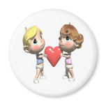 Tug Of War Fridge Magnet