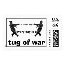 tug of war postage