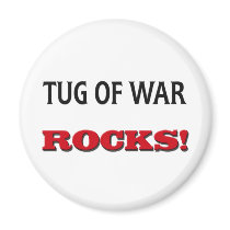 Tug Of War Rocks Magnet