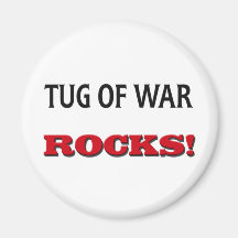 Tug Of War Rocks Magnet