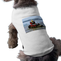 Tugboat at Penn's Land Philadelphia, PA Pet Tee Shirt