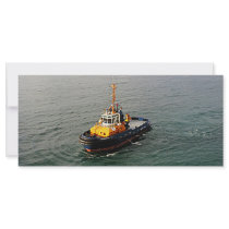 Tugboat Barbados II Full Color Rack Card