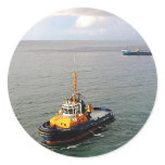 Tugboat Barbados II Sticker