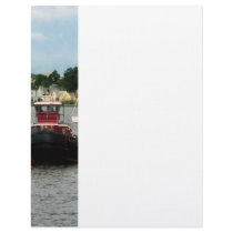 Tugboat Bow Norfolk VA Letterhead Template