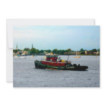 Tugboat Norfolk VA Custom Announcement