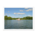 Tugboat on Mississippi Postcard