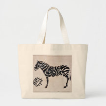 Tugra Zebra Tote Bag