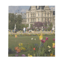 Tuileries Garden, Louvre, Paris, France Memo Pads