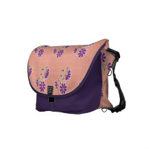 Tula Floral Batik Messenger Bag