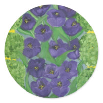 Tulip and Boxwood stickers by susanpaynetrutna Tulip and Boxwood stickers