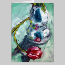 Tulip and Silver Vase cards